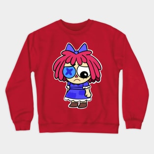 The sad Girl Crewneck Sweatshirt